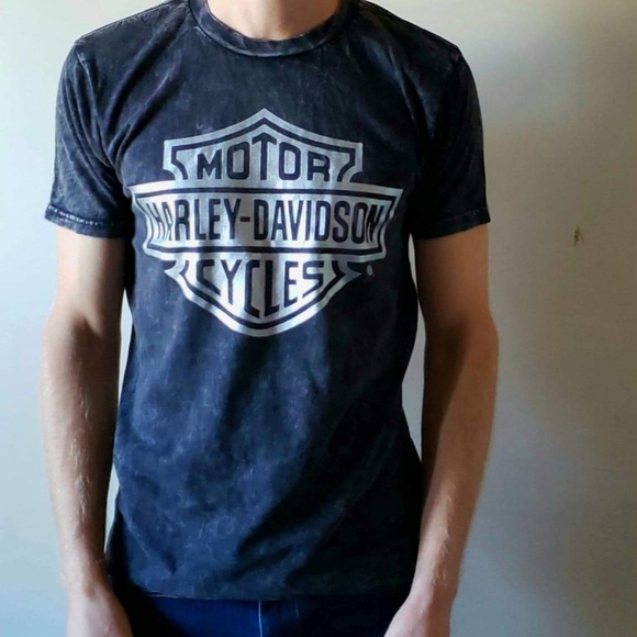 NEW MOTORCYCLE VINTAGE LOOK T-SHIRT - Picture 2 of 2